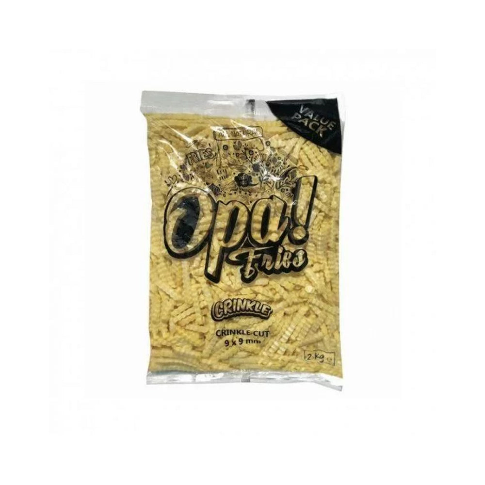 Opa Fries Crinkle Crinkle Cut 1.8kg - Snapcart.pk
