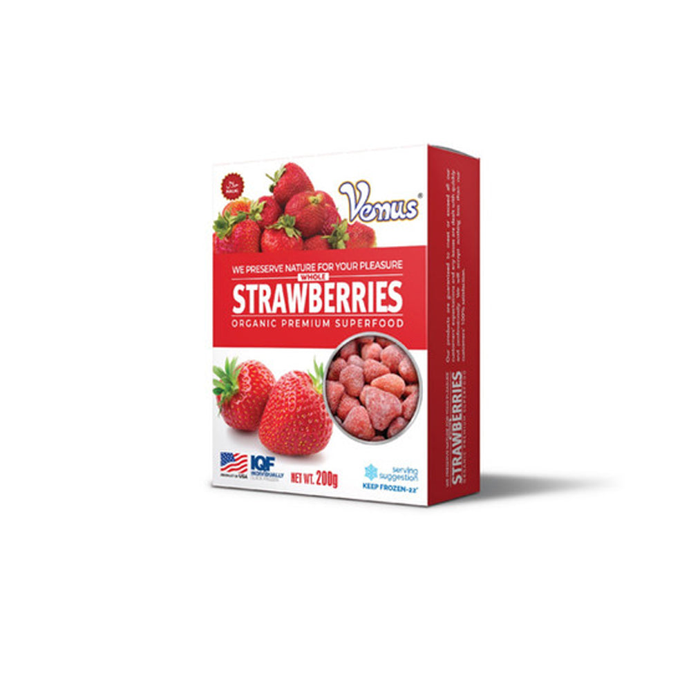 Venus Strawberry Organic Premium Superfood 200g - Snapcart.pk