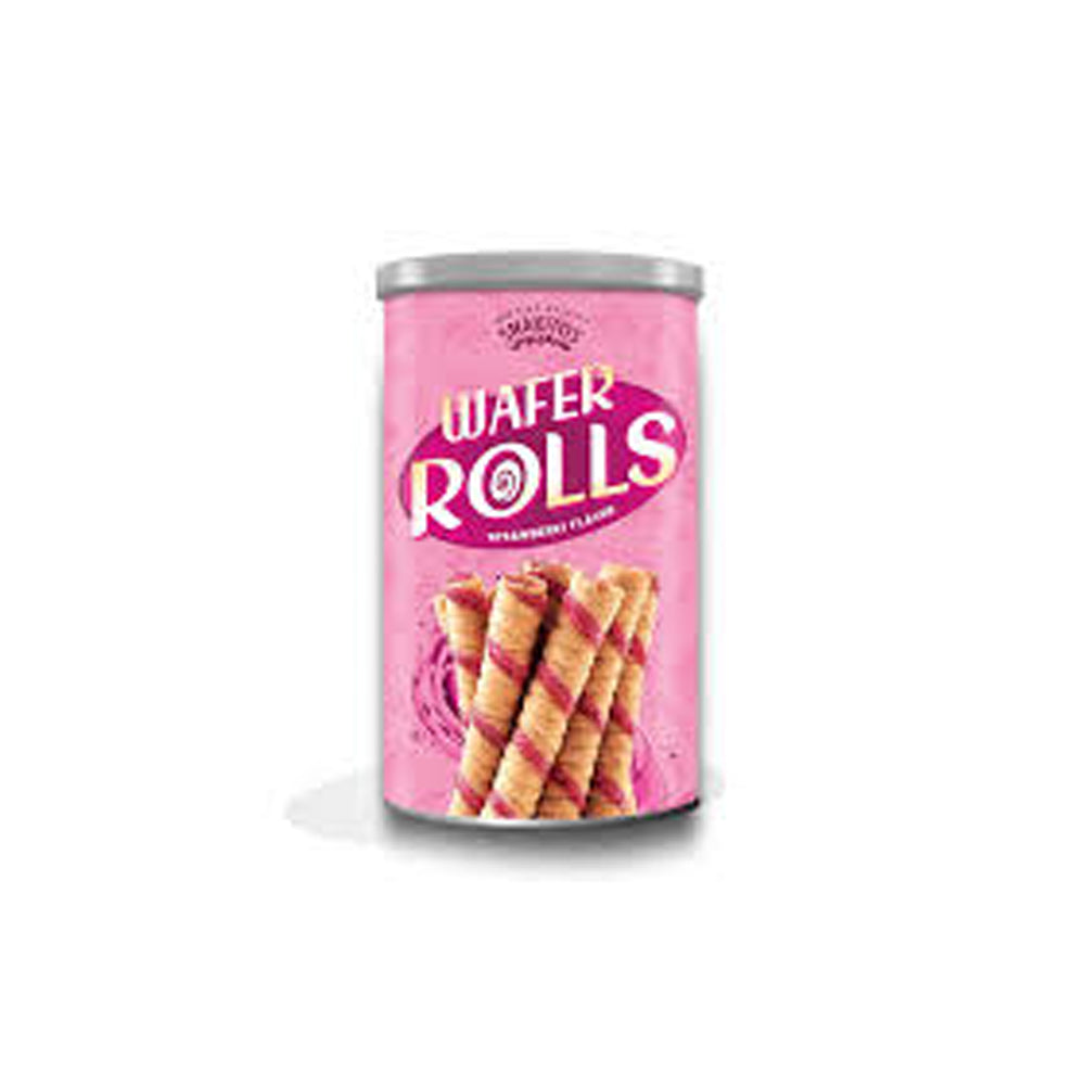 Snakitos Wafer Rolls Strawberry 80g - Snapcart.pk
