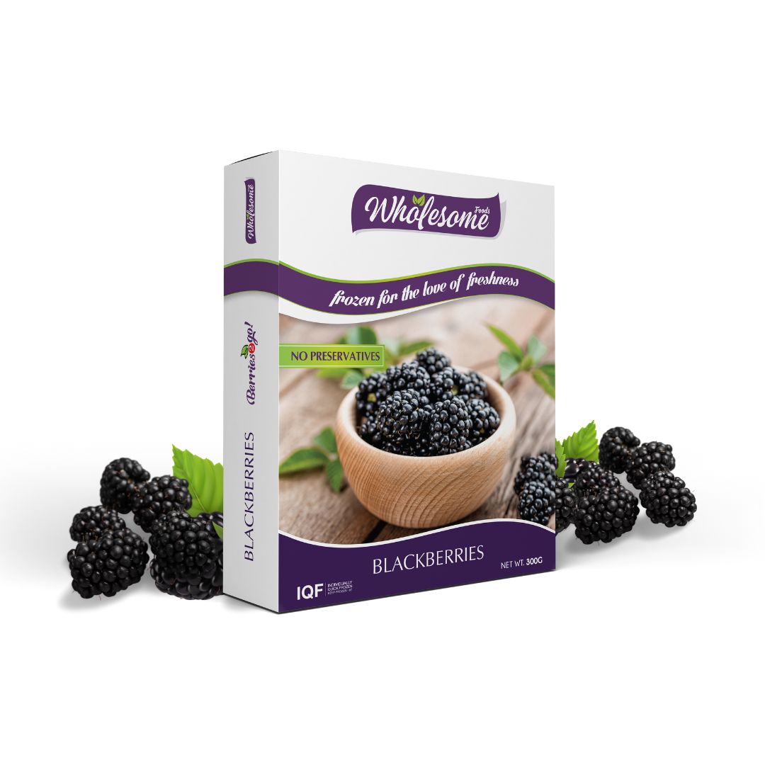 Wholesome Frozen Blackberries 300g