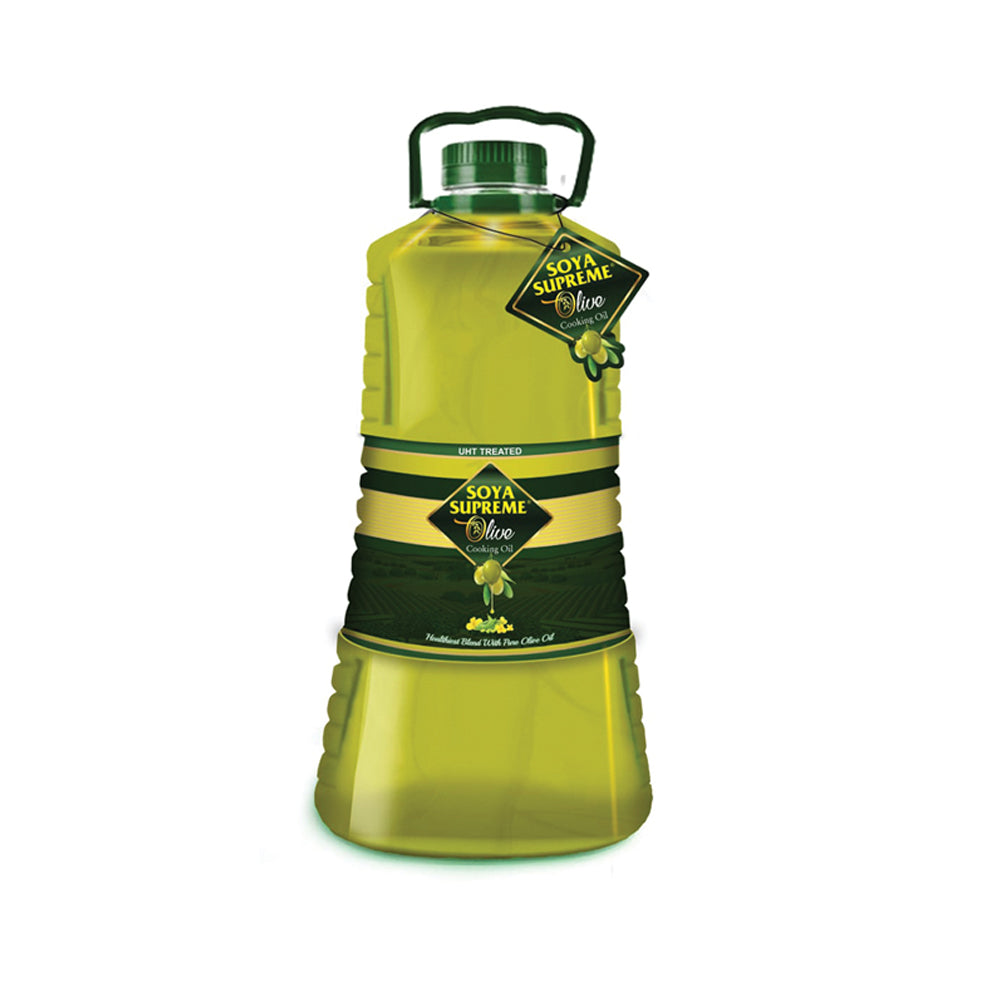 Soya Supreme Olive Cooking Oil Bottle 4.5ltr - Snapcart.pk