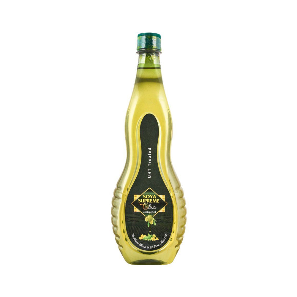 Soya Supreme Olive Cooking Oil Bottle 1ltr - Snapcart.pk