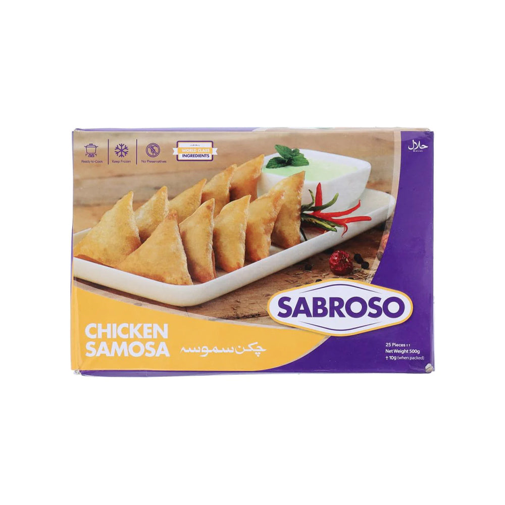 Sabroso Chicken Samosa 500g - Snapcart.pk