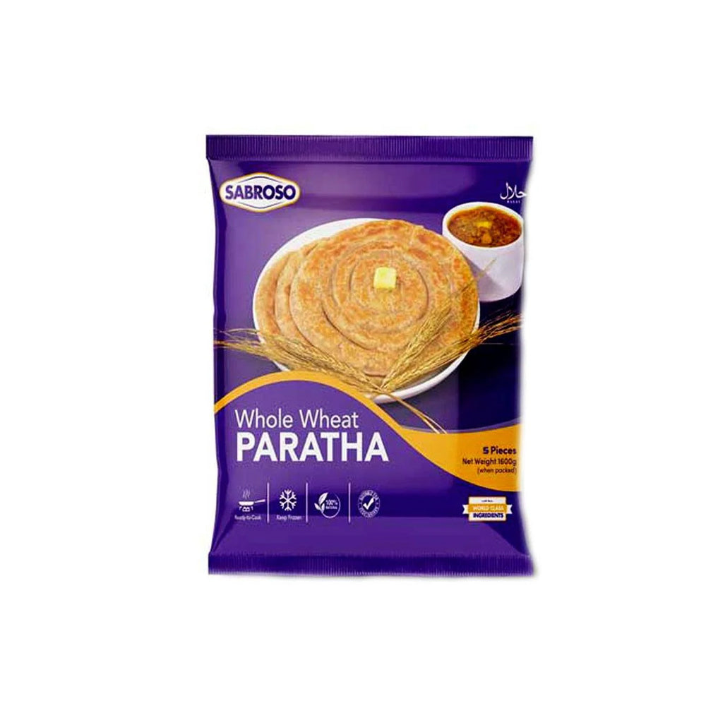 Sabroso Whole Wheat Paratha 5s - Snapcart.pk