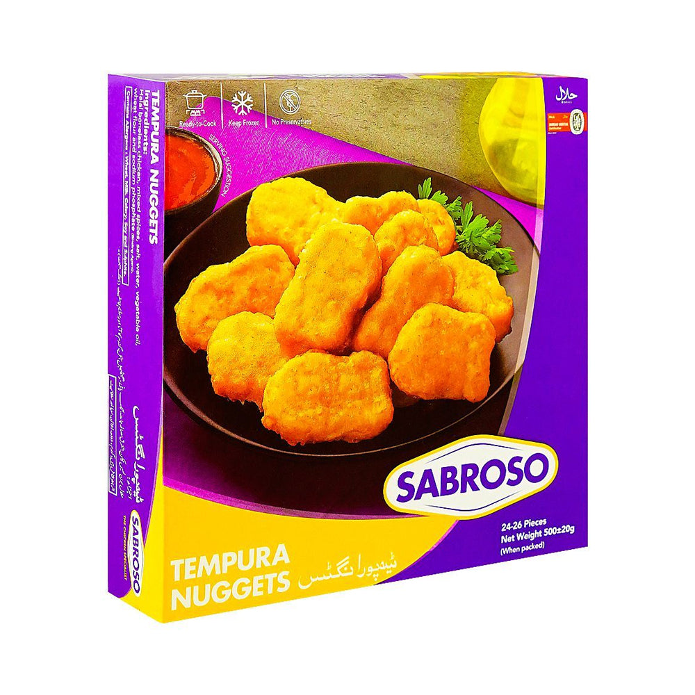 Sabroso Tempura Nuggets 24-26 Pieces - Snapcart.pk