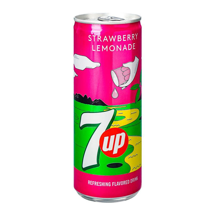 7up Strawberry Lemonde 250ml - Snapcart.pk