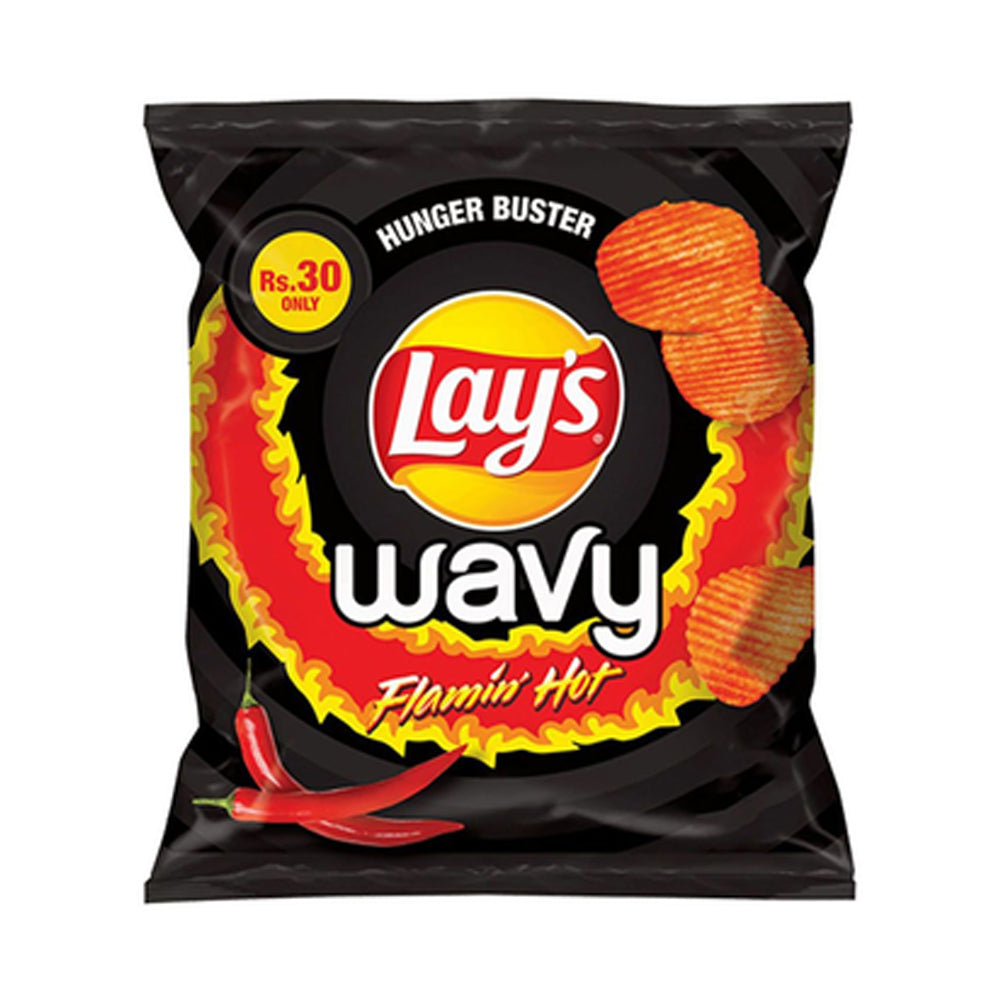 Lays Wavy Flaming Hot Chips 17g