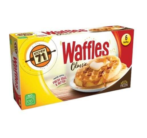 Kitchen 71 Waffles Classic 6s 350g - Snapcart.pk