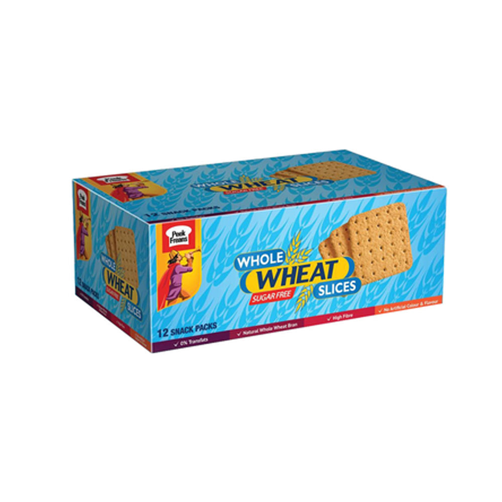 Peek Freans Whole Wheat Slices Sugar Free Biscuit Snack Pack - Snapcart.pk