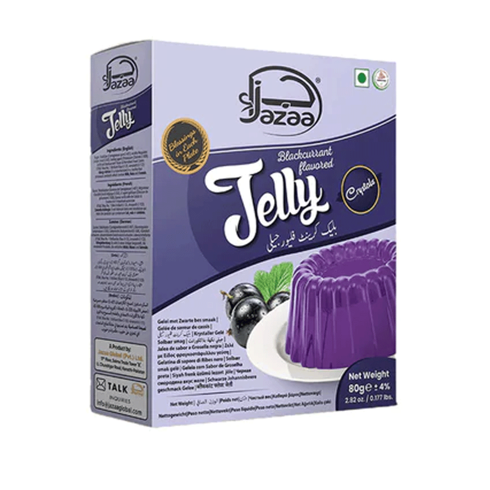 Jasmine Crystal Raspberry Flavour Jelly 80g - Snapcart.pk