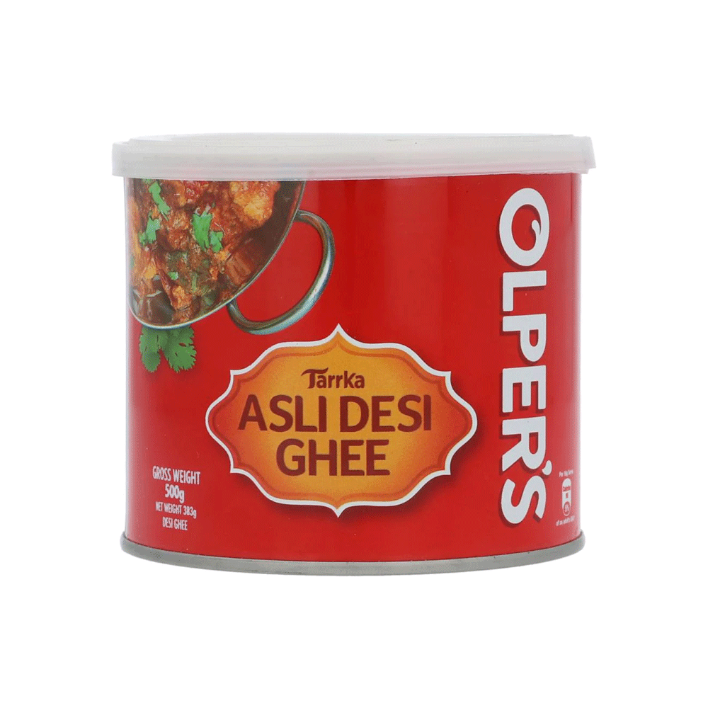 Olpers Tarrka Asli Desi Ghee Tin 500g - Snapcart.pk