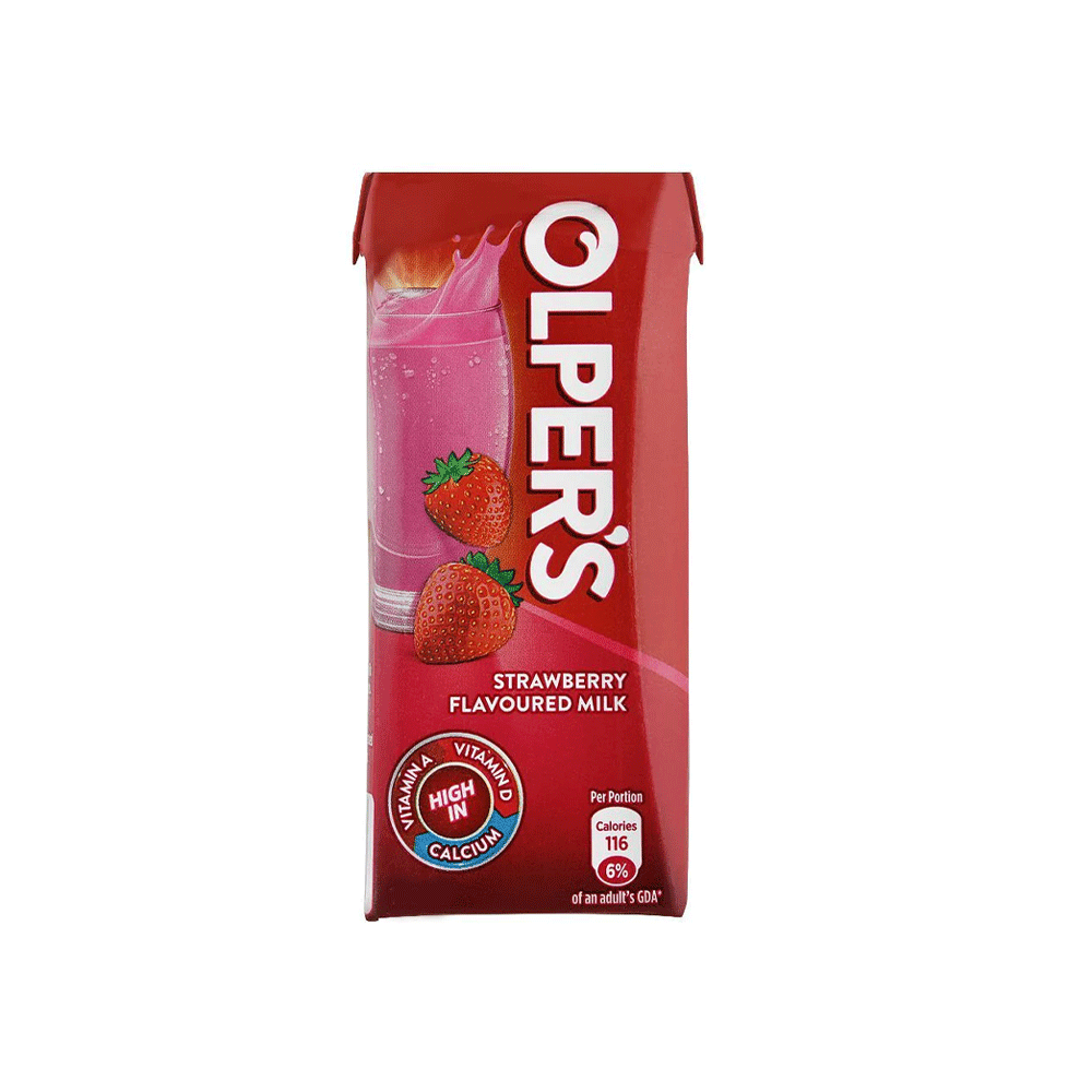 Olpers Strawberry Flavoured Milk 110ml - Snapcart.pk