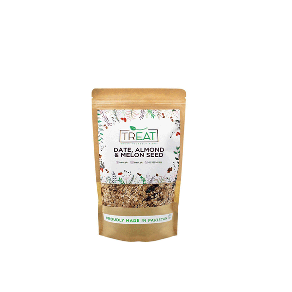 Treat Date, Almond & Melon Seed Granola 360g - Snapcart.pk