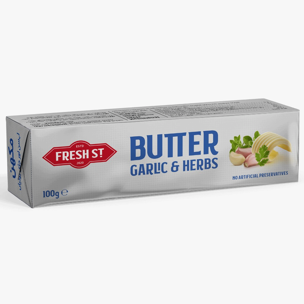 Fresh St Garlic & Herb Butter 100g