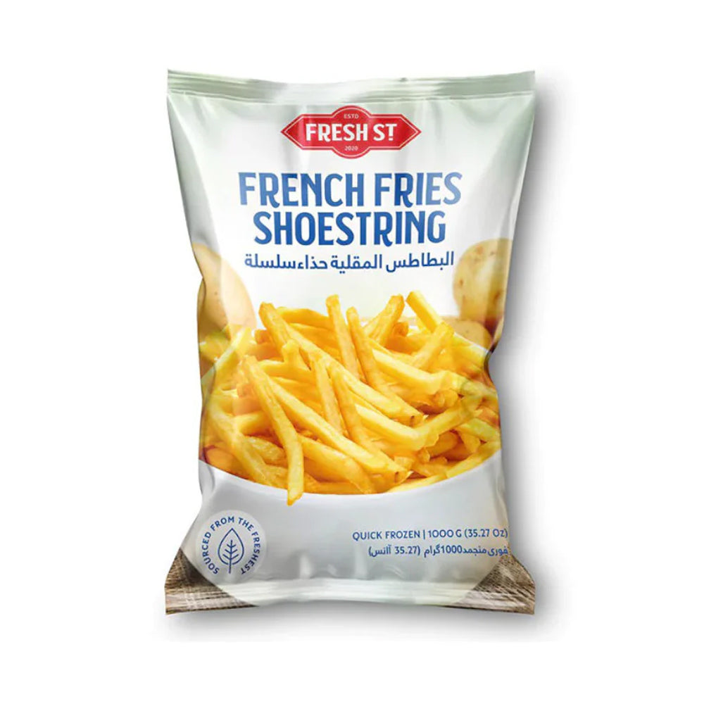 Fresh St French Fries Shoestring 1kg (local) - Snapcart.pk