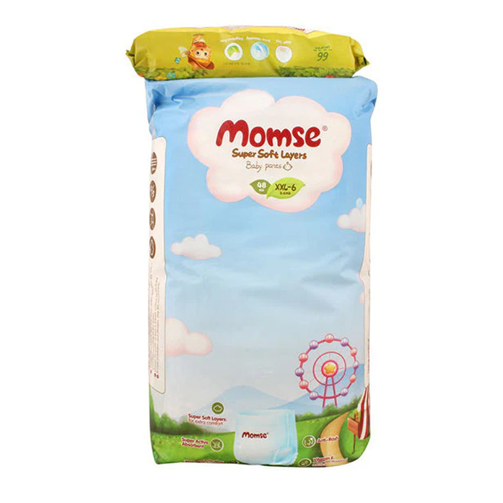 Momse Jumbo Pack Trainee-6 Baby Pants 42pcs - Snapcart.pk