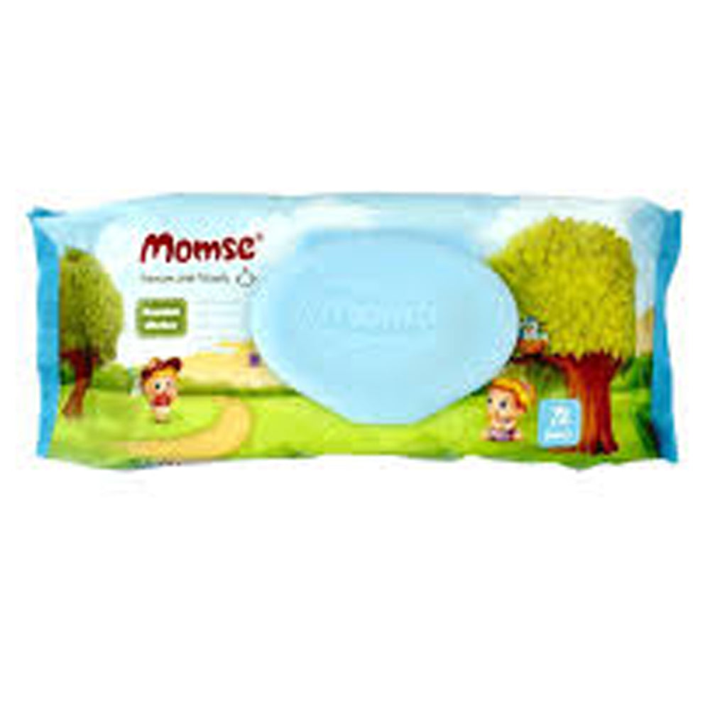 Momse Premium Wet Towels 72pcs - Snapcart.pk