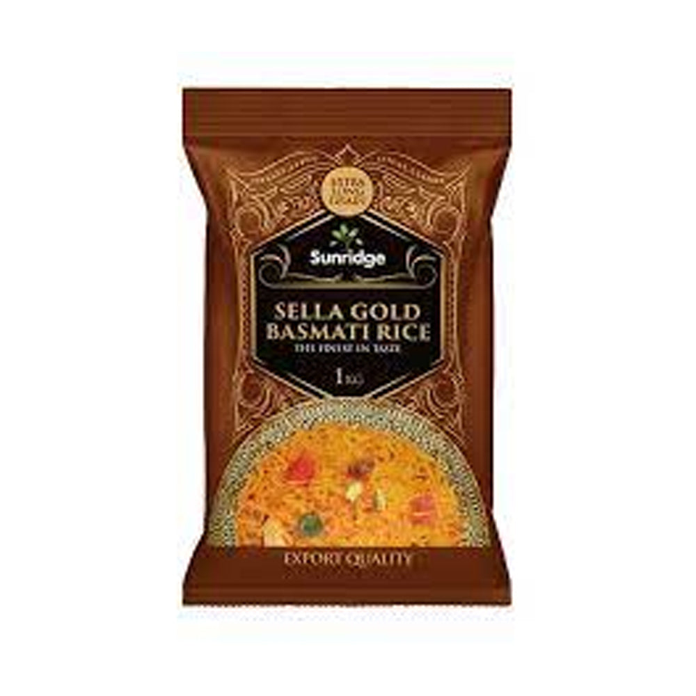 Sunridge Sella Gold Basmati Rice 1kg - Snapcart.pk