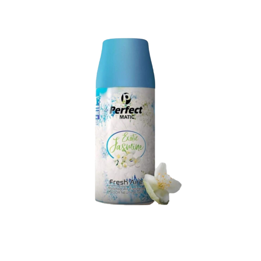 Perfect Matic Exotic Jasmine Air Freshener 250ml - Snapcart.pk