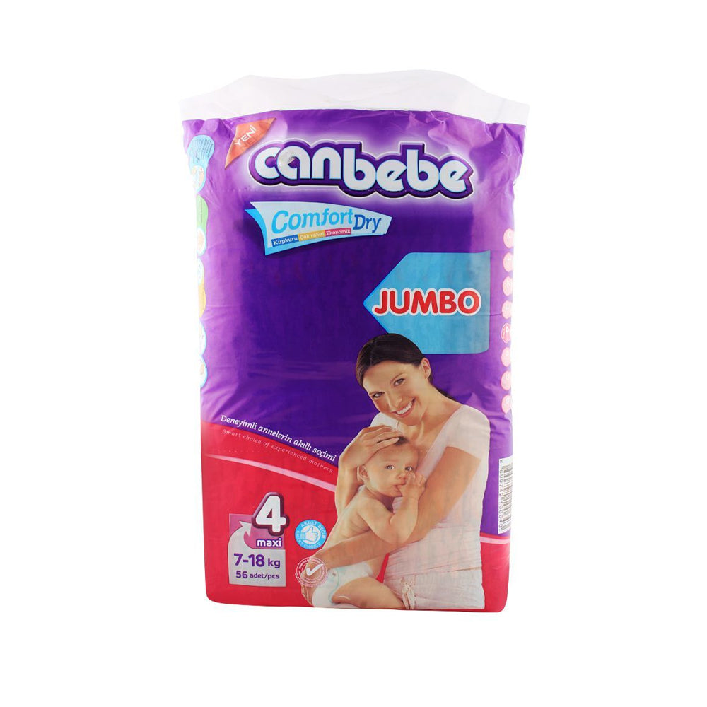 Canbebe Jumbo Pack Diapers Maxi 4 50s - Snapcart.pk