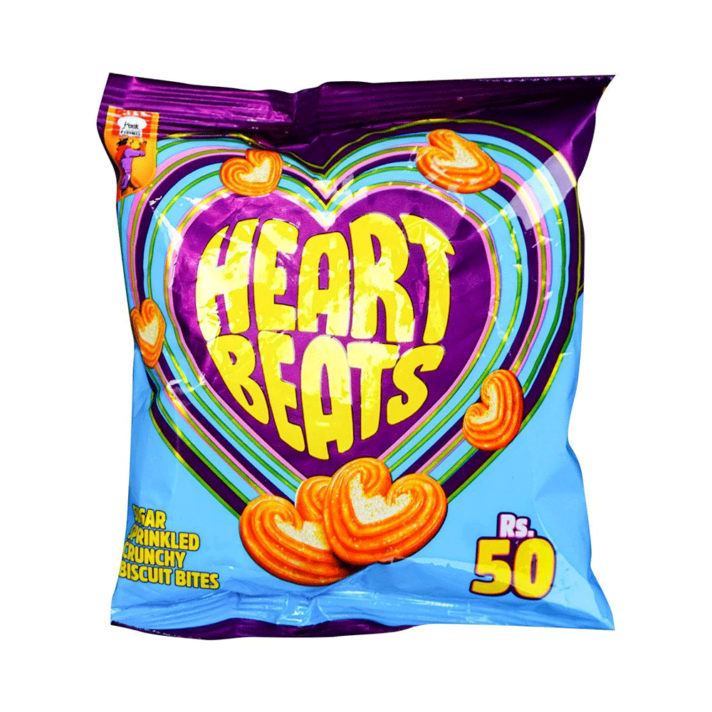 Peek Freans Heart Beats Crunchy Biscuit Bites 27.5g