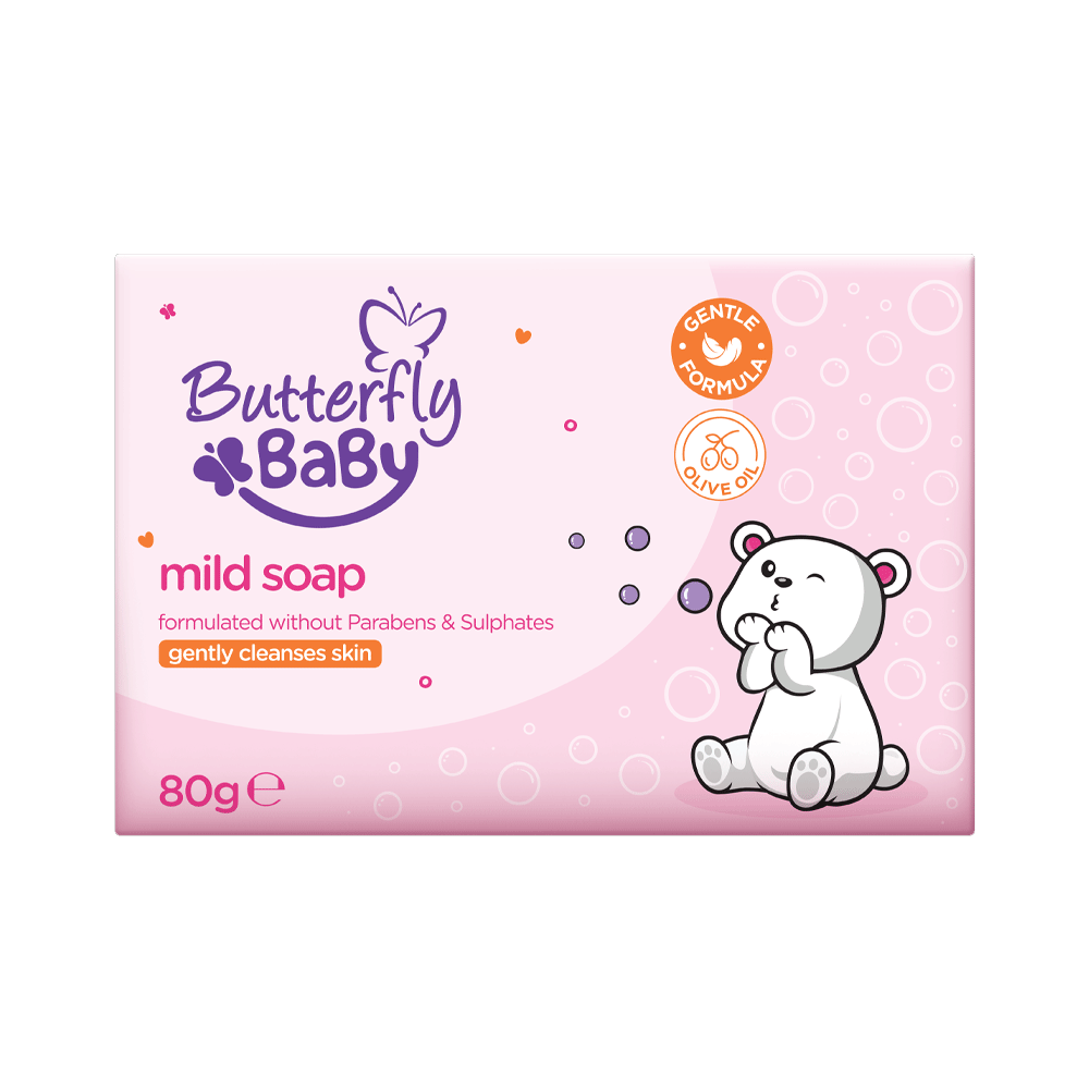 Butterfly Baby Mild Soap 80g