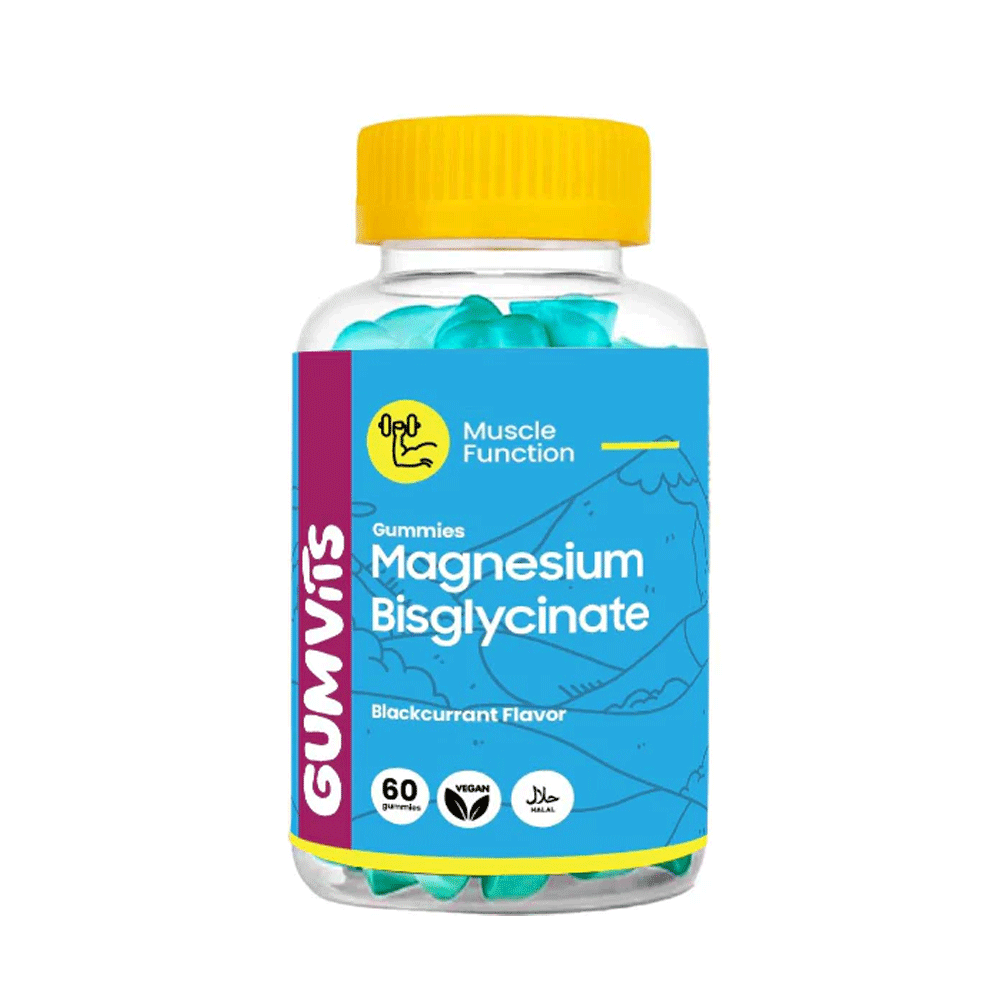 Gumvits Magnesium Glycinate 200mg Gummies 60s
