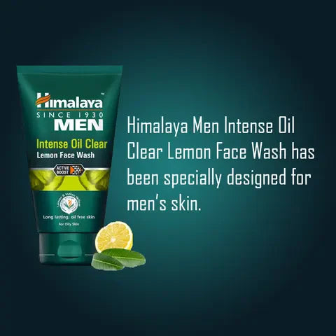 Himalaya - Intense Oil Clear Mens Face Wash - 100Ml
