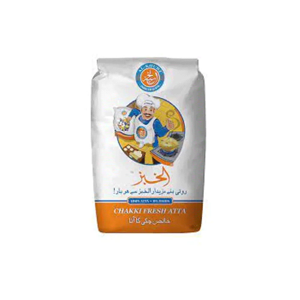 Al-khubz Chakki Atta 5kg - Snapcart.pk