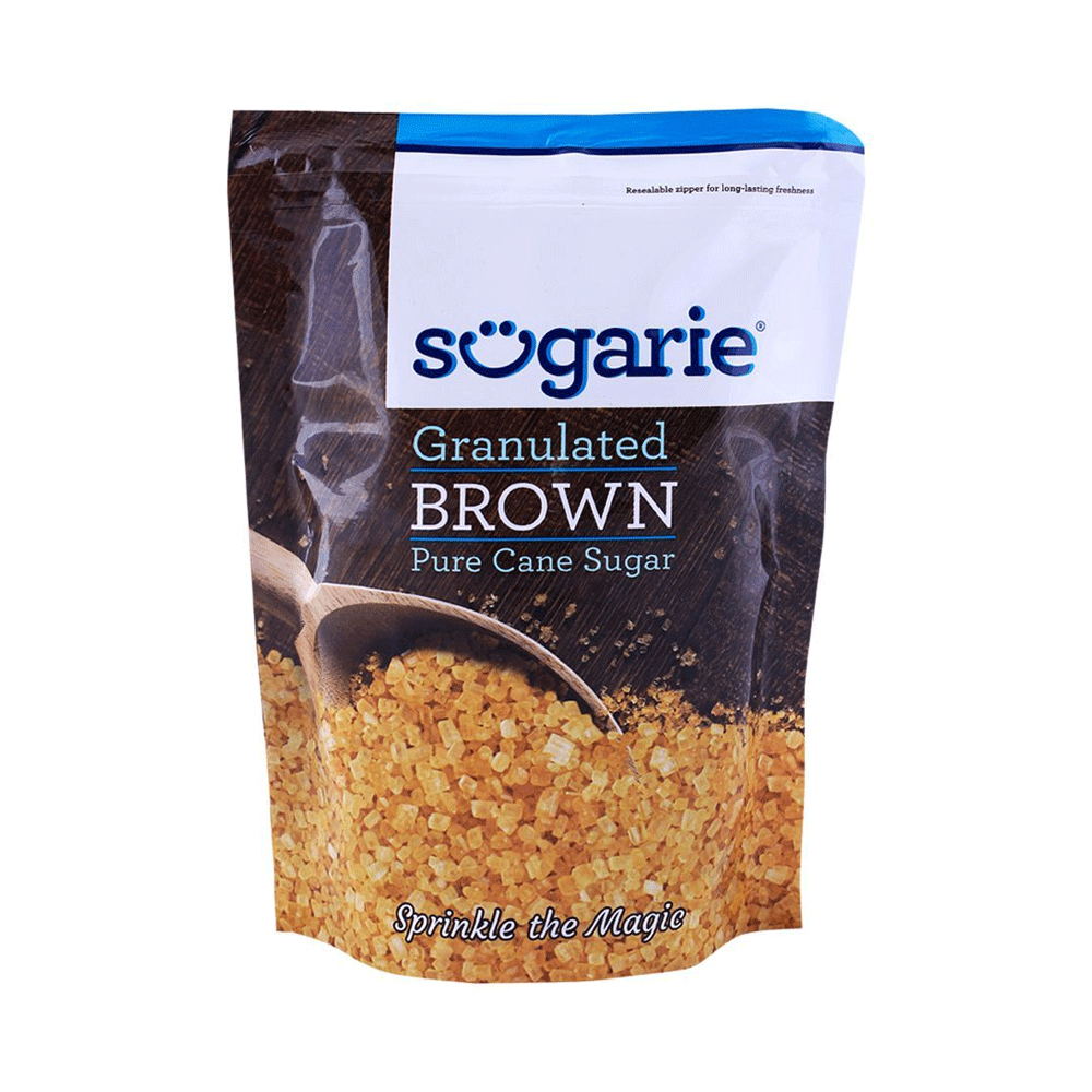 Sugarie Granulated Brown Pure Cane Sugar 500g - Snapcart.pk