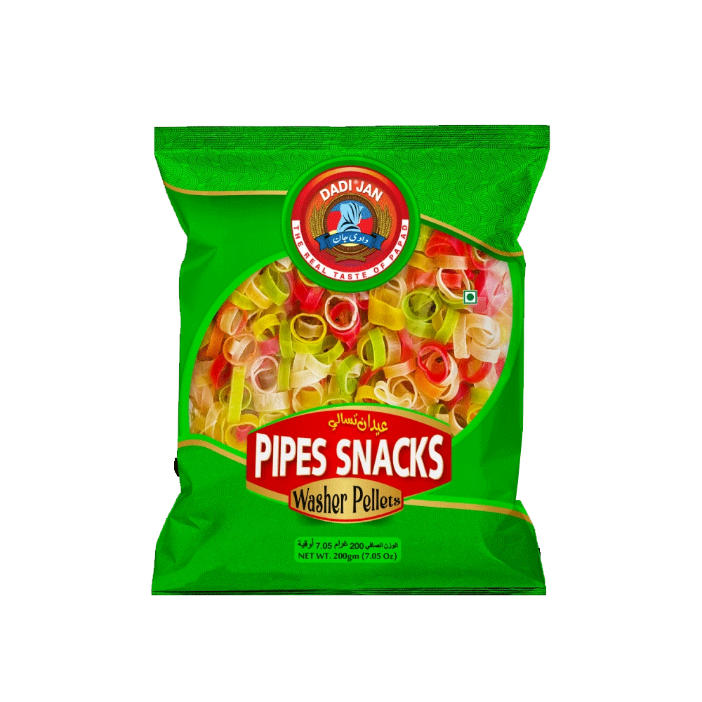Dadi Jan Pipes Snacks 200g - Snapcart.pk