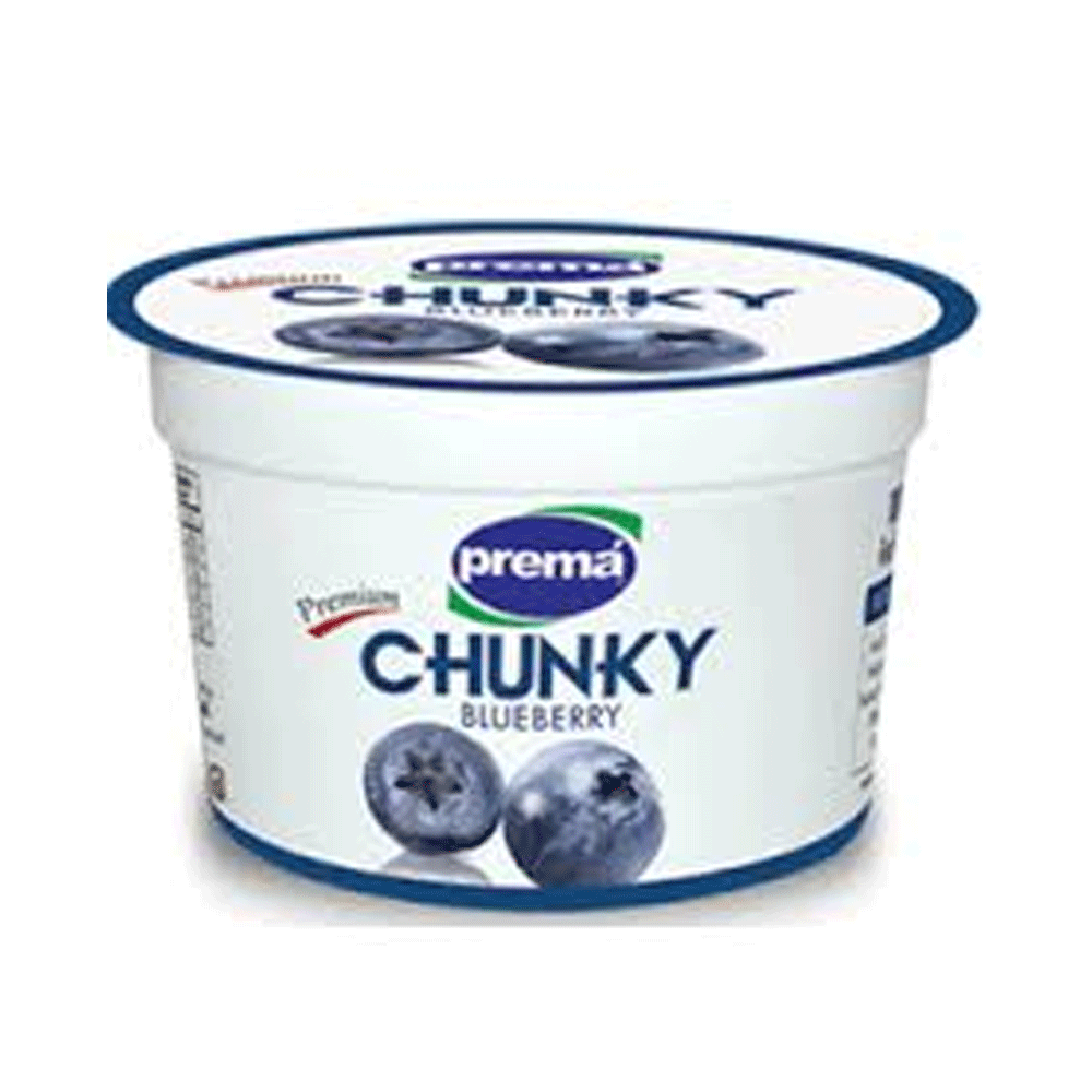 Prema Chunky Blueberry Yogurt 90g