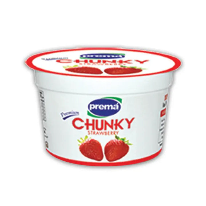 Prema Chunky Strawberry Yogurt 90g - Snapcart.pk