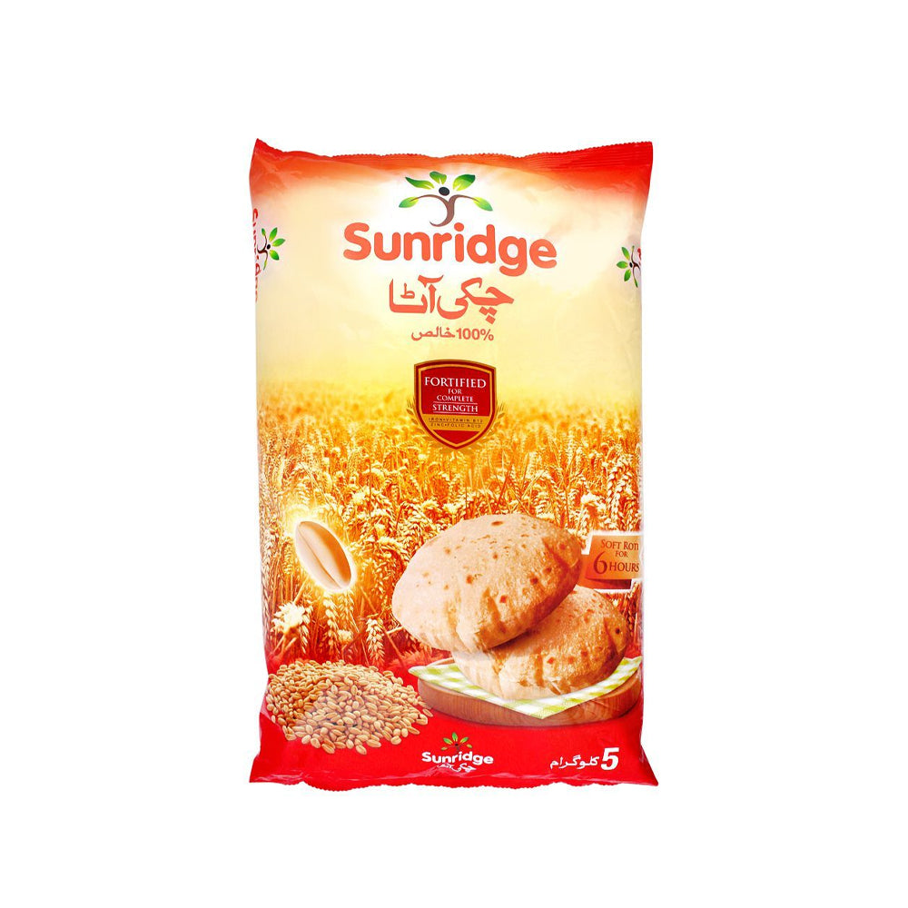 Sunridge Chakki Atta 5kg - Snapcart.pk