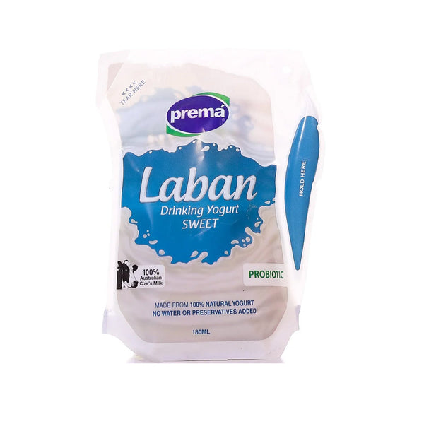 Prema Laban Drinking Yougurt Sweet 180ml - Snapcart.pk