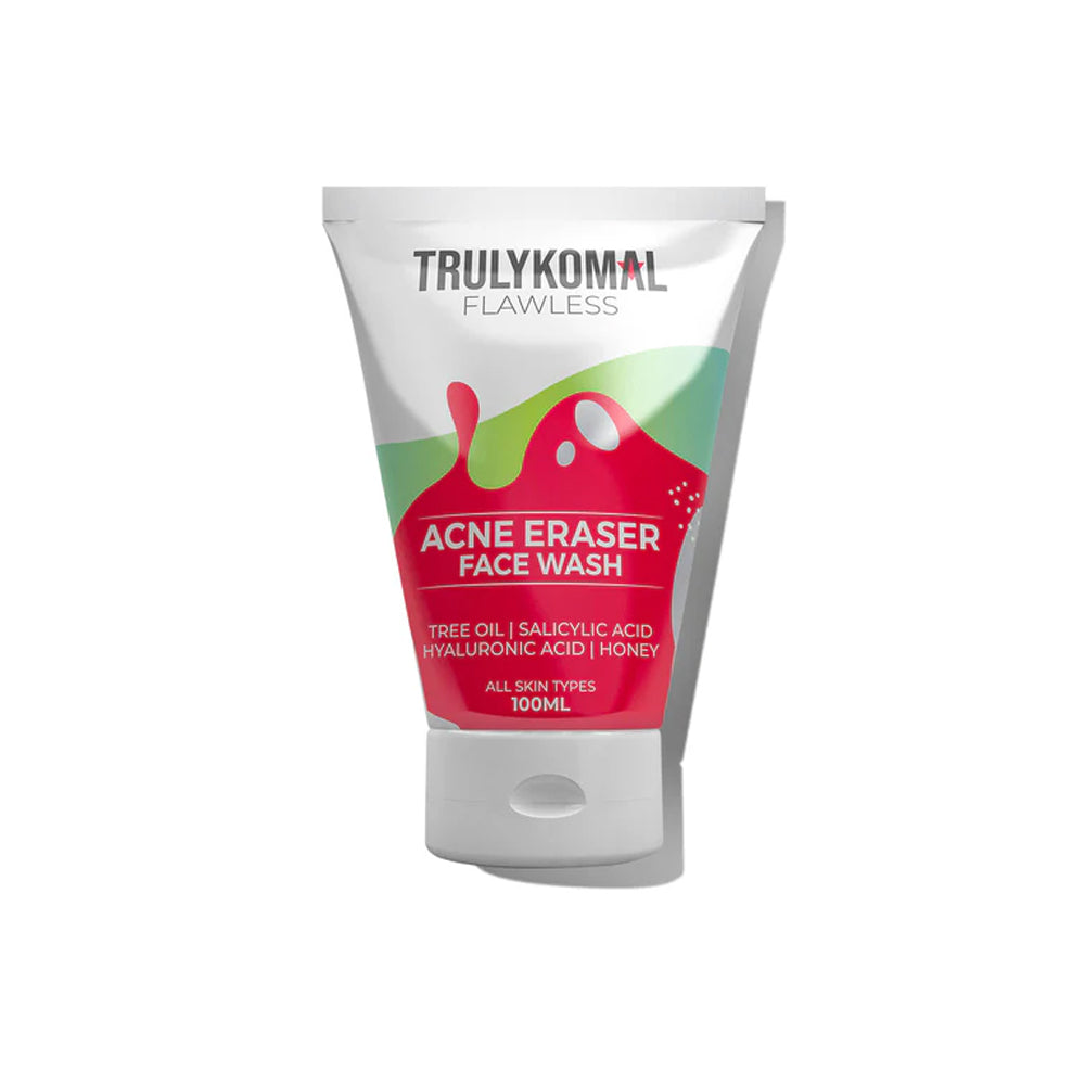 Truly Komal Acne Eraser Facewash 100ml - Snapcart.pk