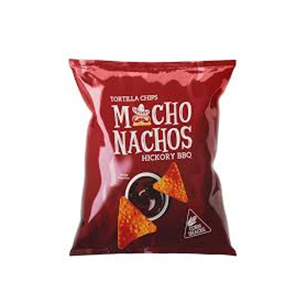 Macho Nachos Hickory Bbq Tortilla Chips 38gm - Snapcart.pk