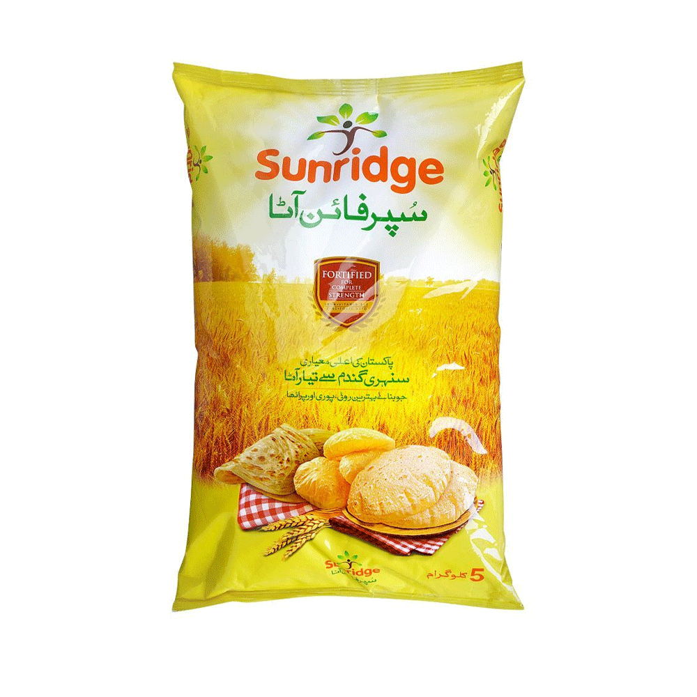 Sunridge Super Fine Atta 5kg - Snapcart.pk