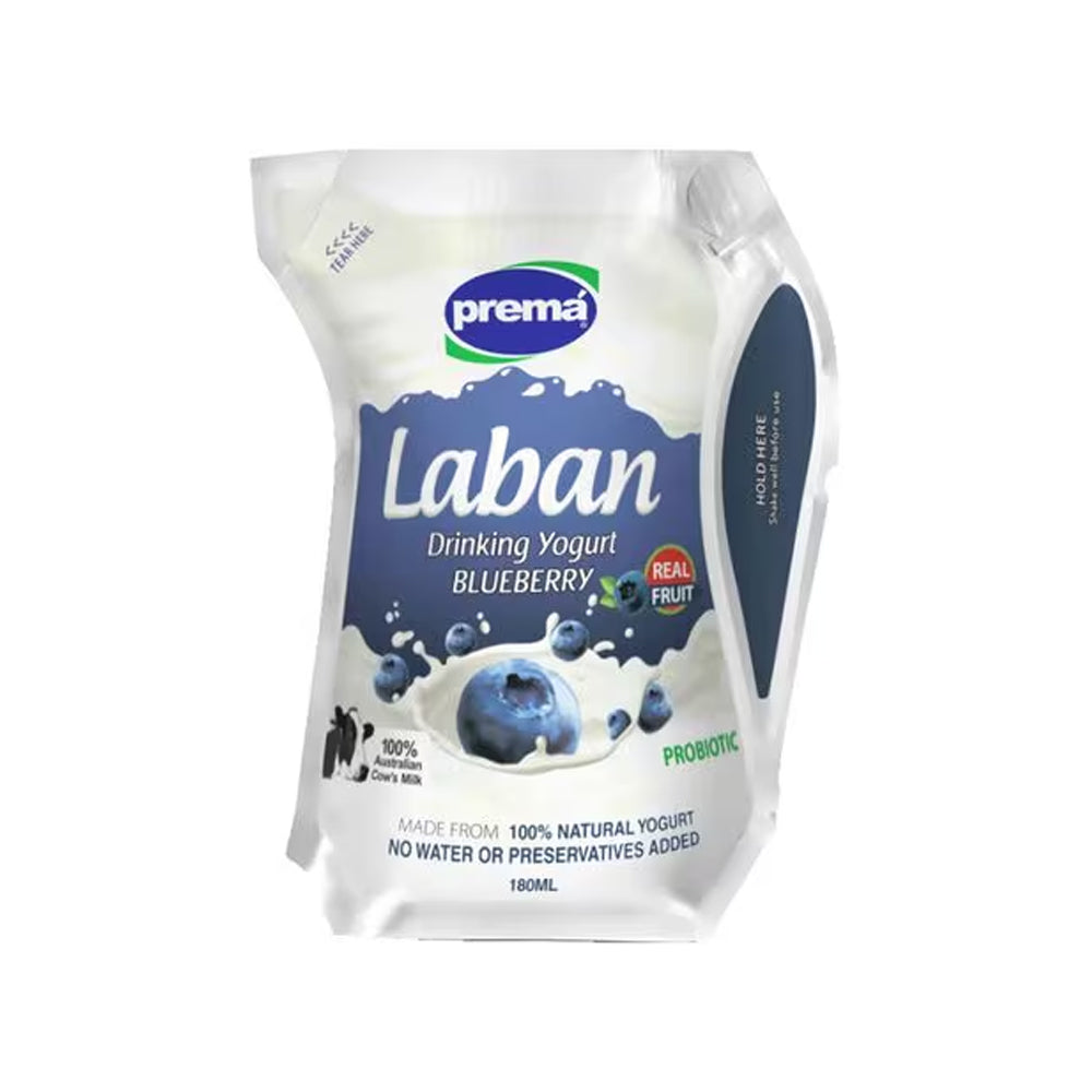 Preema Blueberry Laban 180ml - Snapcart.pk