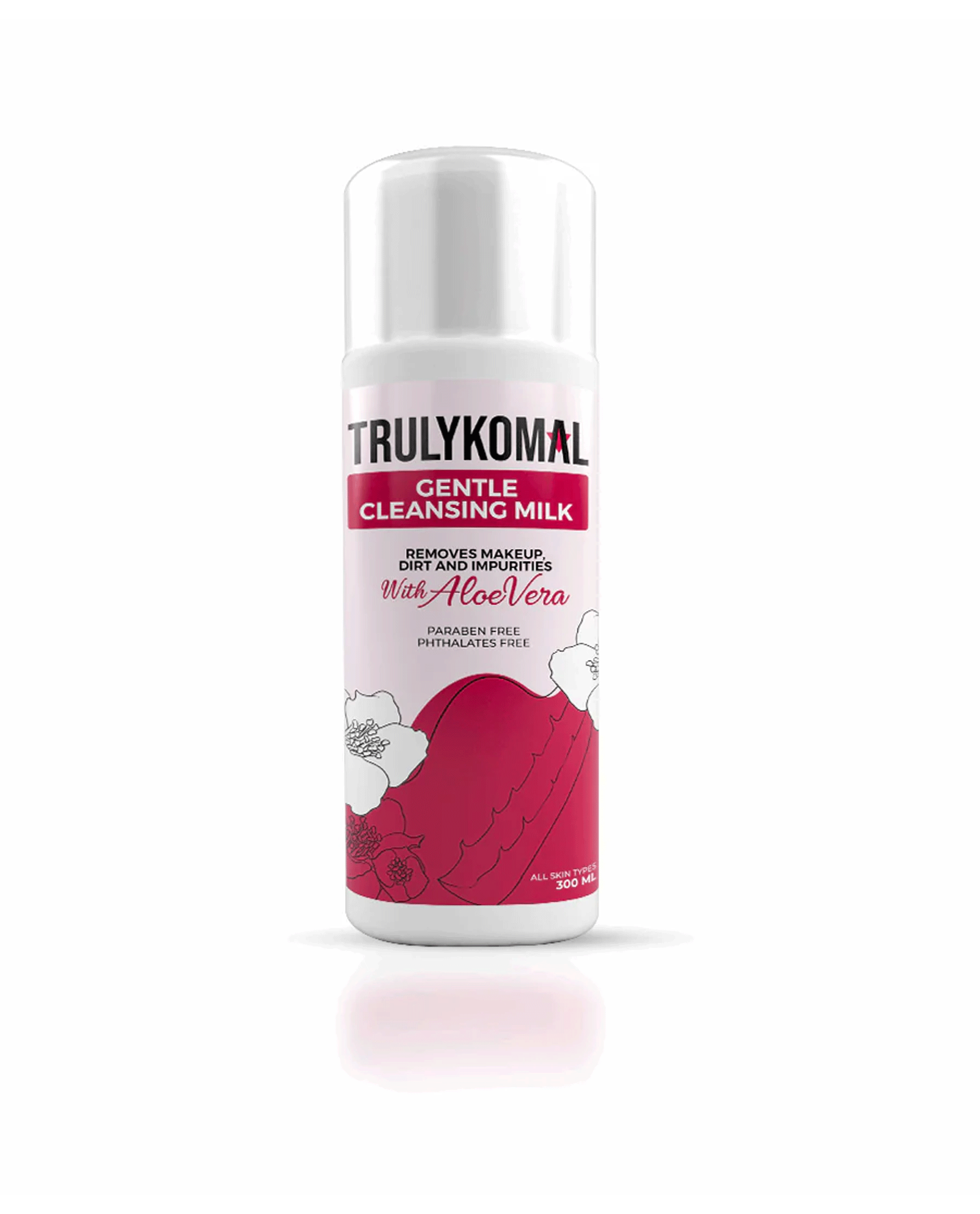 Truly Komal Gentle Cleansing Milk 300ml - Snapcart.pk