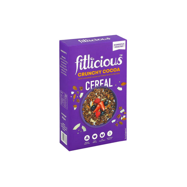 Fitlicious Crunchy Cocoa Cereal 100g - Snapcart.pk