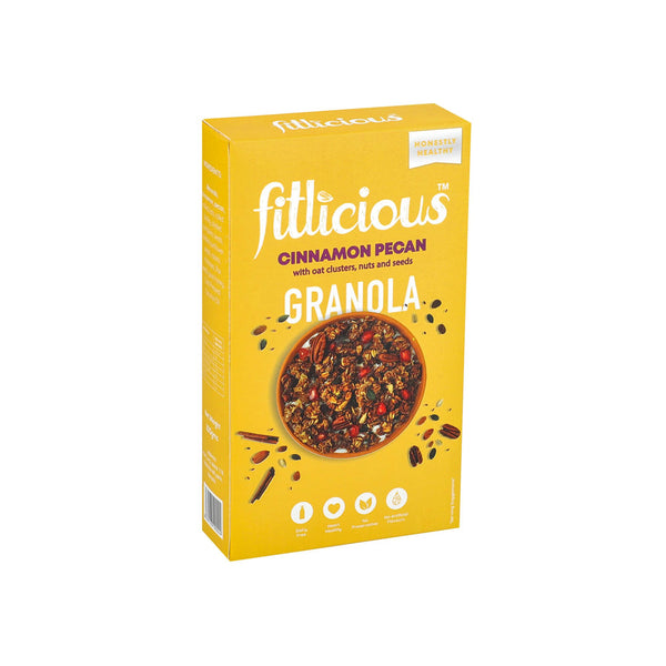 Fitlicious Cinnamon Pecan Granola 100g - Snapcart.pk