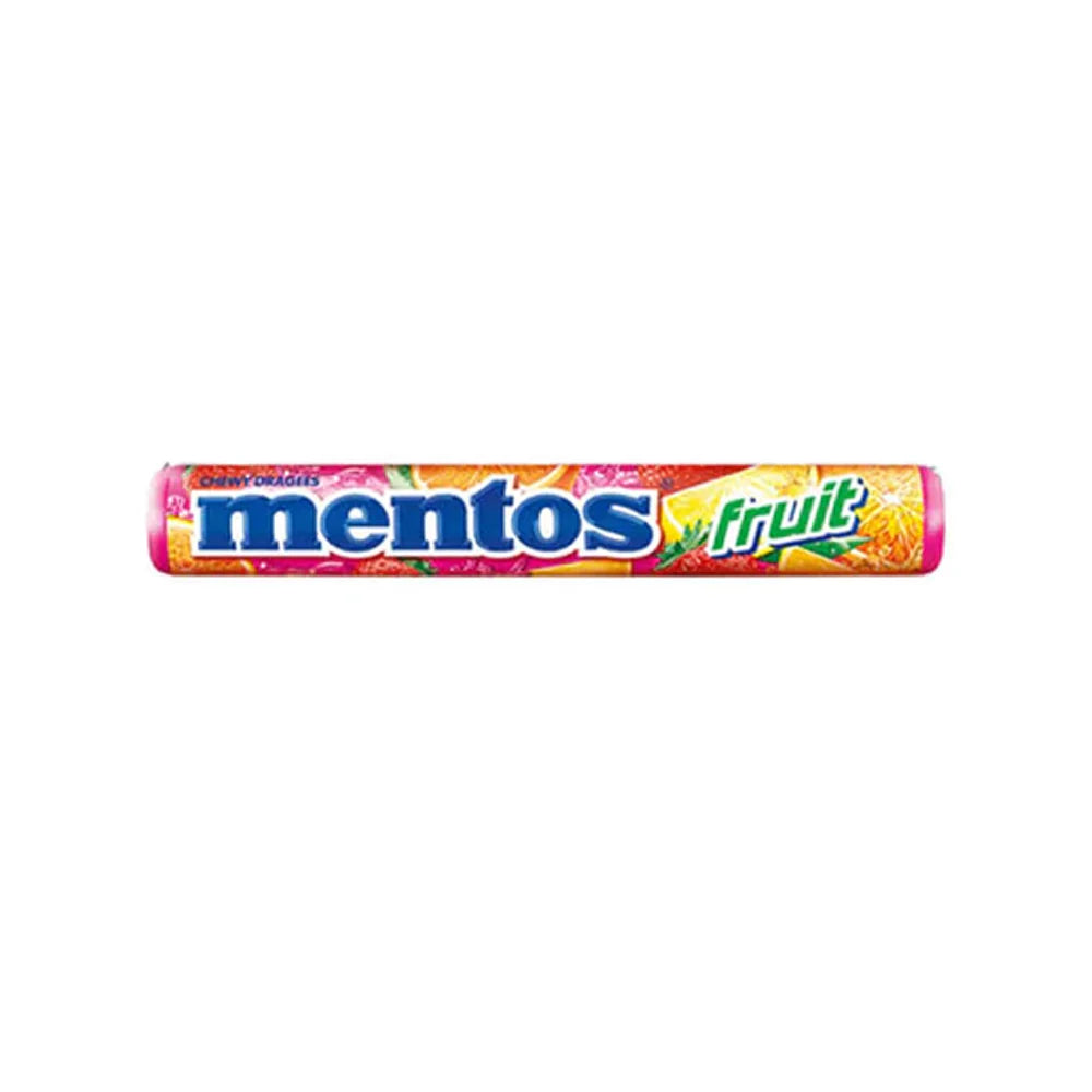 Mentos Fruit Chewy Dragees 29g - Snapcart.pk