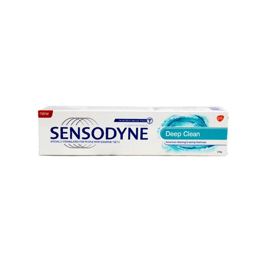 Sensodyne Deep Clean Toothpaste 100g Imp Sensodyne