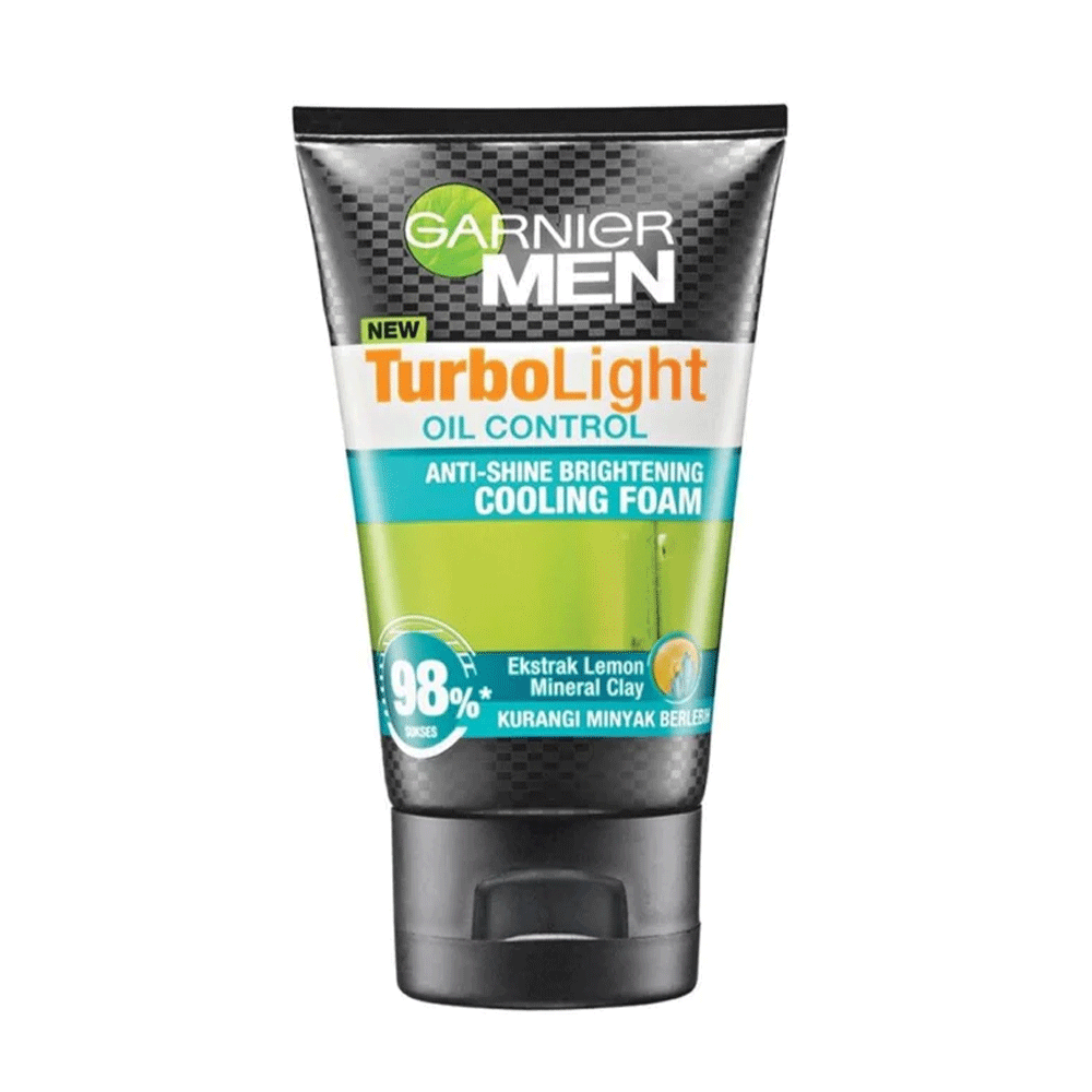 Garnier Turbo Light Oil Control Cooling Foam 100ml - Snapcart.pk