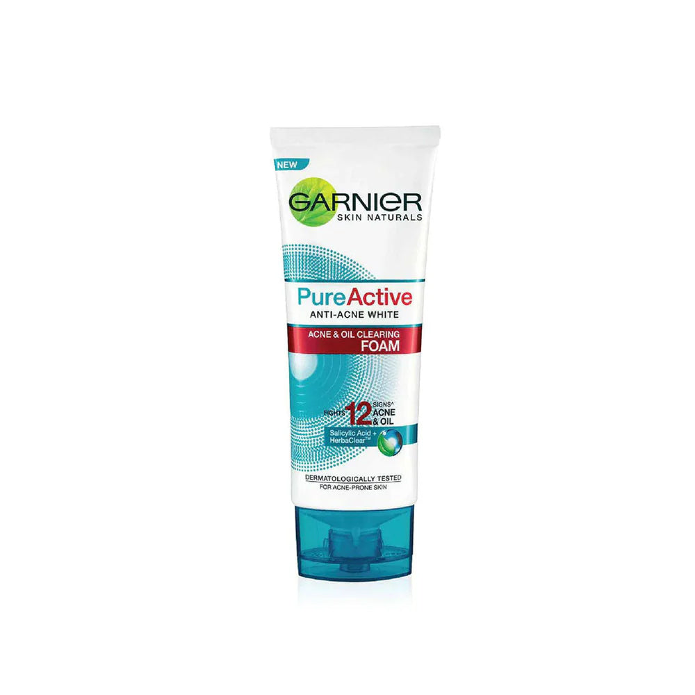 Garnier Pure Active Anti-acne Foam 100ml - Snapcart.pk