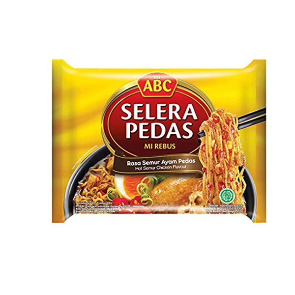 Abc Selera Pedas Mi Instan Hot Semur Chicken Flavour Noodle 70g - Snapcart.pk