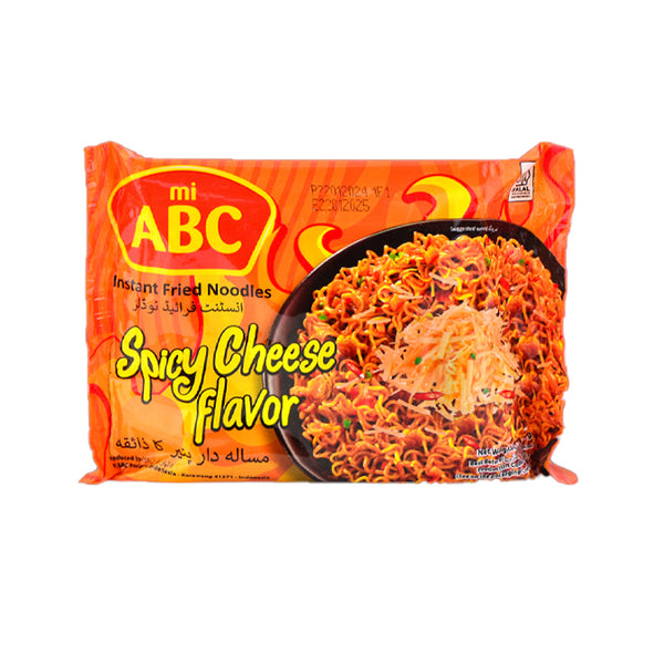 Abc Spicy Cheese Flavour Instant Fried Noodle 85g - Snapcart.pk