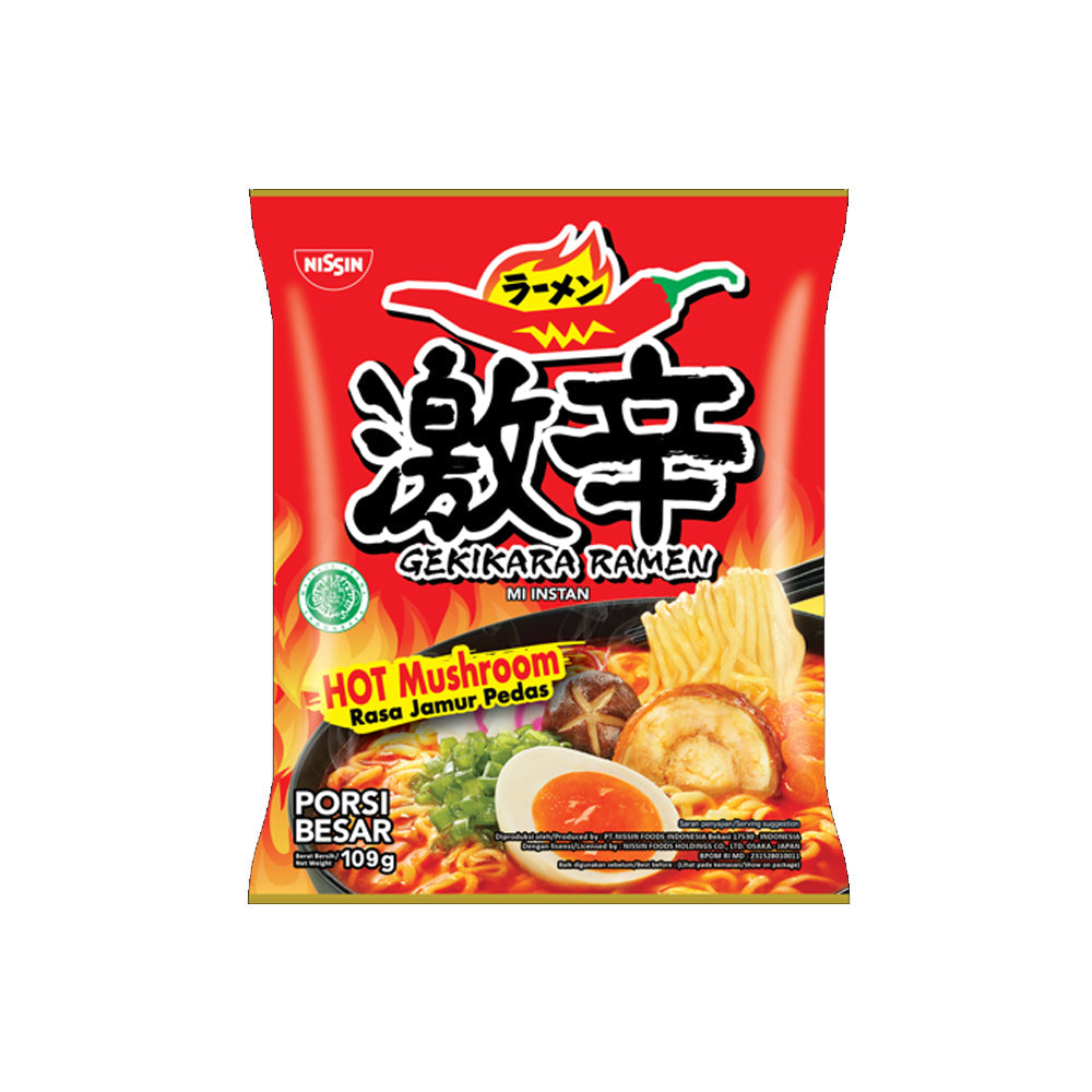 Nissin Gekikara Ramen Hot Spicy Noodles 109g - Snapcart.pk