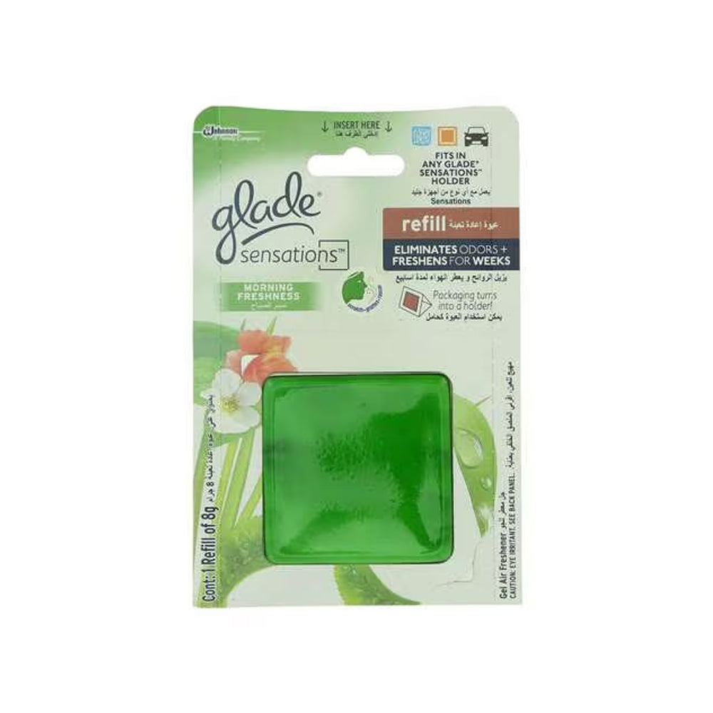 Glade Morning Fresh Air Freshener Gel 8g - Snapcart.pk